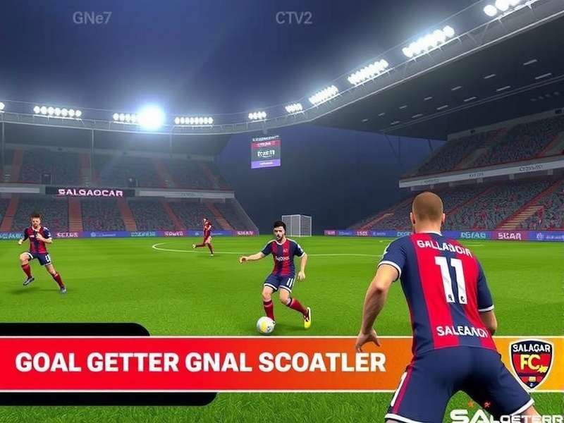 Salgaocar FC Goal Getter Gameplay Screenshot